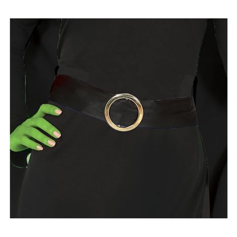Guirca Costume Carnevale Strega verde cattiva Elphaba Wicked Donna ...