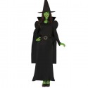 Costume Carnevale Strega verde cattiva Elphaba Wicked Donna Halloween