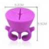 Anello Porta smalto manicure pedicure nail art silicone unghie donna mani piedi