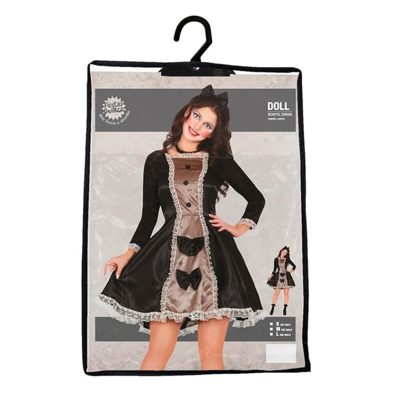 Guirca Costume bambola assassina posseduta vestito Halloween carnev...