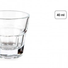 Bicchierini in vetro da liquore 4 pz bicchieri chupito shot amaro feste e bar