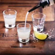 Bicchierini in vetro da liquore 4 pz bicchieri chupito shot amaro feste e bar