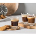 6 pz Bicchieri tazzine per liquore caffè espresso in vetro trasparente 120ml