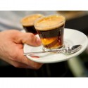 6 pz Bicchieri tazzine per liquore caffè espresso in vetro trasparente 120ml