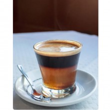 6 pz Bicchieri tazzine per liquore caffè espresso in vetro trasparente 120ml
