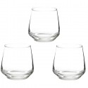 Set 3 bicchieri acqua vino in vetro 300 ml moderno succo whiskey bevande