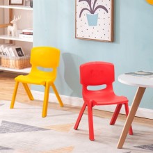 Sedia Colorata per Bambini 60kg in Plastica Modello Impilabile 48x36x33cm