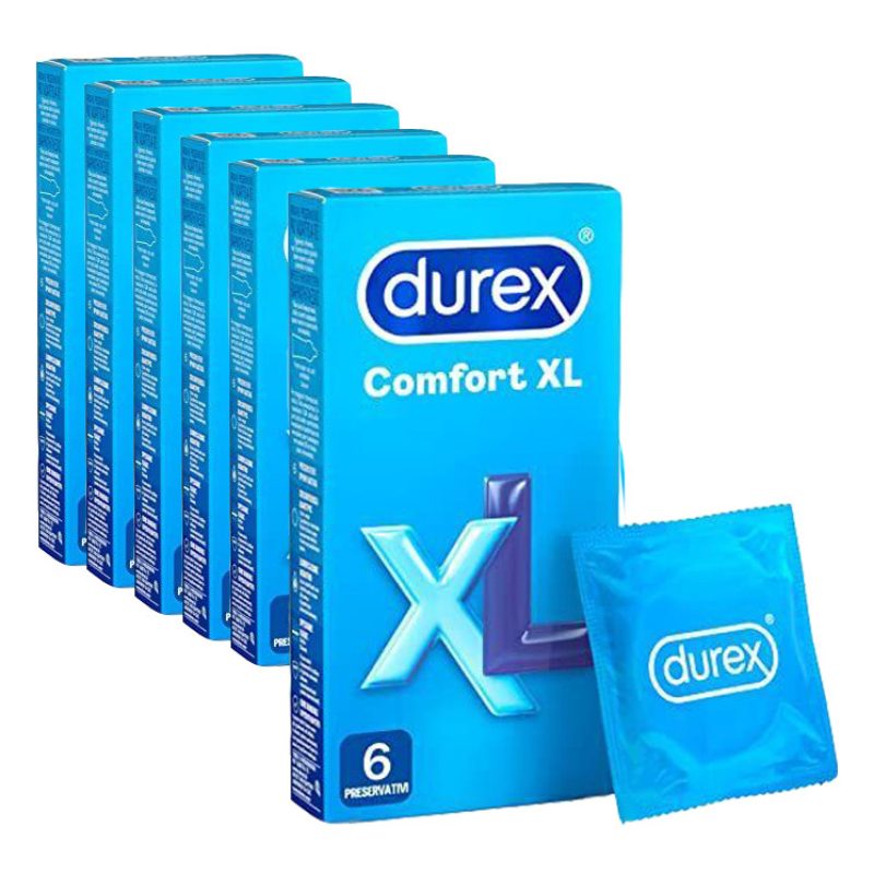 Durex Preservativi Durex XL Profilattici Extra Large (57mm) 36 prof...