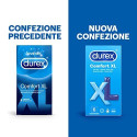 Preservativi Durex XL Profilattici Extra Large (57mm) 36 profilattici Comfort