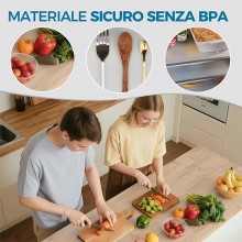 Tappetino tappeto antiscivolo protettivo per lavello cucina rotolo 6 pezzi bolle