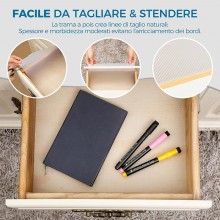 Tappetino tappeto antiscivolo protettivo per lavello cucina rotolo 6 pezzi bolle