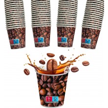 500/1000 Bicchierini caffe' monouso in carta bicchieri 75 ml tazzina usa e getta