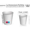 Kit accessori caffè bicchierini in carta 75ml + palettine monouso 1000 pz