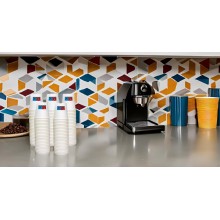 Kit accessori caffè bicchierini in carta 75ml + palettine monouso 1000 pz