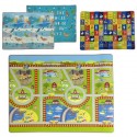 Tappeto da gioco cameretta bambini Primi Passi per Neonati reversibile 150x200cm