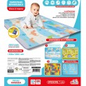 Tappeto da gioco cameretta bambini Primi Passi per Neonati reversibile 150x200cm