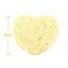 4x spugnette forma di cuore struccanti rimuovi trucco lavare viso donna sapone
