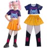 Festaglam Costume Mira K-Pop Demon Hunters bambina Carnevale Pop St...
