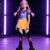 Festaglam Costume Mira K-Pop Demon Hunters bambina Carnevale Pop St...