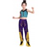 Festaglam Costume Zoey K-Pop Demon Hunters bambina Carnevale Pop St...