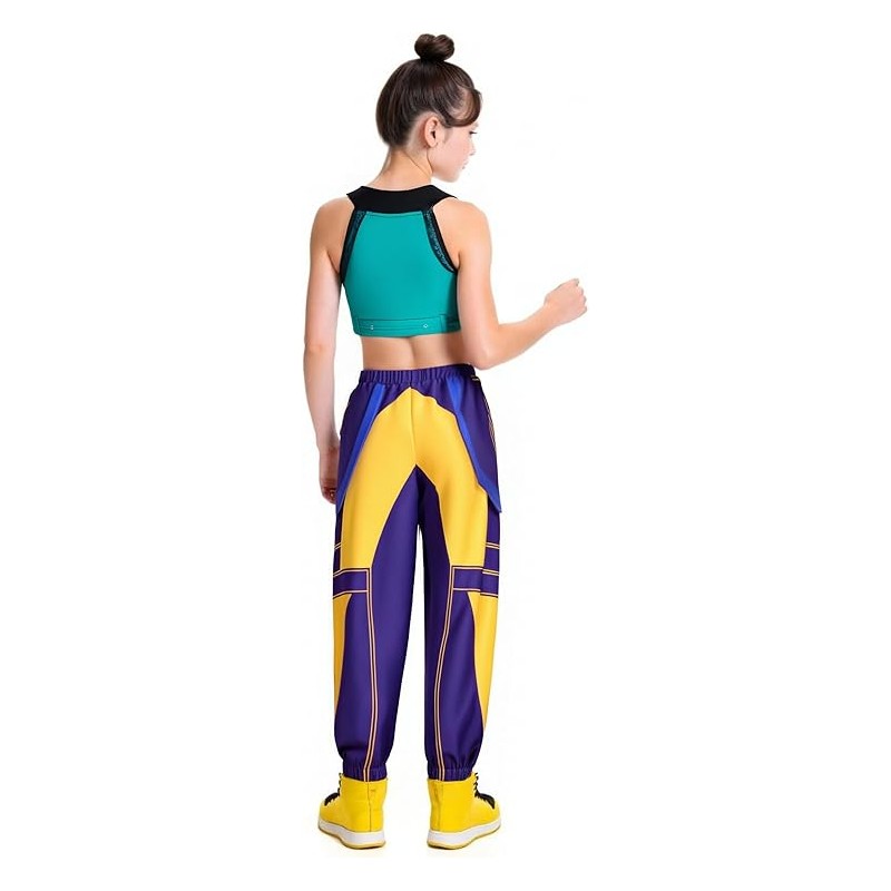 Festaglam Costume Zoey K-Pop Demon Hunters bambina Carnevale Pop St...