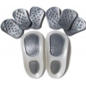 Plantare ortopedico walk solette fit solette con 3 rialzi anatomici alzatacco di diverso spessore - Unisex