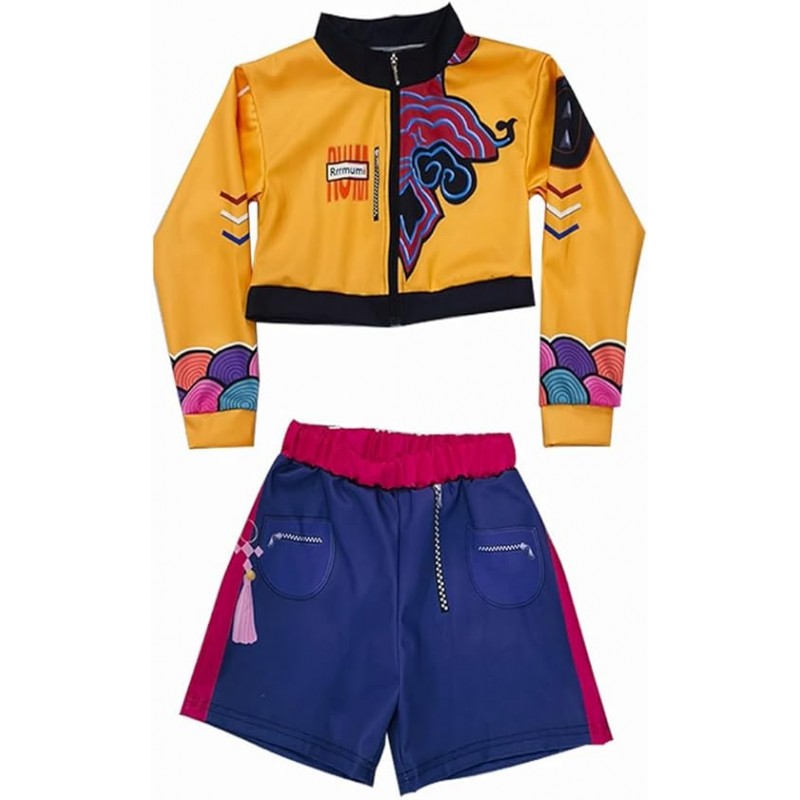 Festaglam Costume K-Pop Demon Hunters bambina Carnevale Pop Star co...