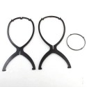 Supporto parrucca plastica assemblabile parrucche parrucchiere