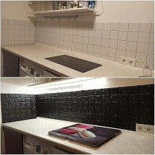 Pannello decorativo rivestimento per parete interno per muro decoro 70x77 5pz