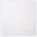 5x 3D Piastrelle Adesive da parete 70 X 70 Cm decorativo muro 3D Schiuma di PVC