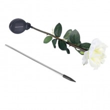 2xLuci solari forma di fiori led rosa energia solare da giardino esterno faretto