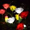 Kmt Style 2xLuci solari forma di fiori led rosa energia solare da g...
