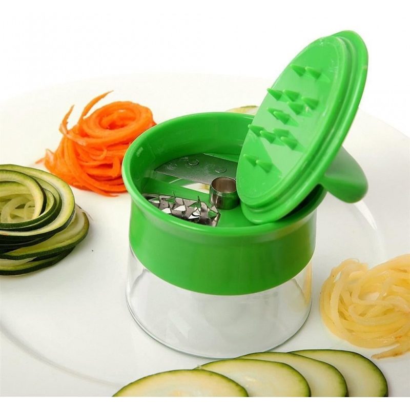 Affetta verdure strisce striscia fina spaghetti verdura fili carote zucchine