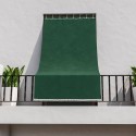 Tenda da Sole con Anelli A Caduta per Esterno Porta Balcone Veranda Tinta Unita