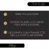 Kmt Style Tende da Sole a Righe Larghe con Anelli a caduta Esterno ...