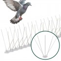 12mt Dissuasori per piccioni e uccelli volatili flessibile acciaio inox 60 aghi
