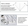 Kmt Style 12mt Dissuasori per piccioni e uccelli volatili flessibil...