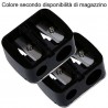 2x temperino matita occhi contorno plastica due misure matite grandi piccole