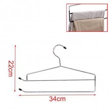 Set 5 Grucce Appendiabiti a 2/3/4 aste Pantaloni in metallo salvaspazio armadio