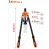Kmt Style Rivettatrice Manuale 440 mm Professionale Con Serbatoio p...