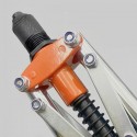 Rivettatrice Manuale 370 mm doppia Professionale per rivetti da 2.1/3.2/4.8 mm