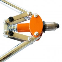 Rivettatrice Manuale 370 mm doppia Professionale per rivetti da 2.1/3.2/4.8 mm