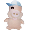 Generico Maialino gigante grande Peluche con cappello 100 cm bambin...