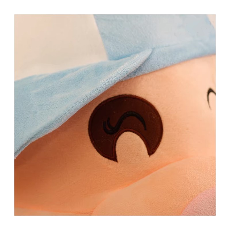 Generico Maialino gigante grande Peluche con cappello 100 cm bambin...