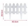 Kmt Style Staccionata steccato recinzione giardino in plastica bian...