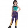 Festaglam Costume Zoey K-Pop Demon Hunters bambina Carnevale Pop St...