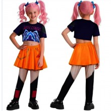 Costume Mira K-Pop Demon Hunters bambina Carnevale Pop Star cosplay huntrix