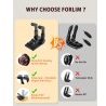 HOOMEI Asciugatore essiccatore scarpe pieghevole togli umidità stiv...