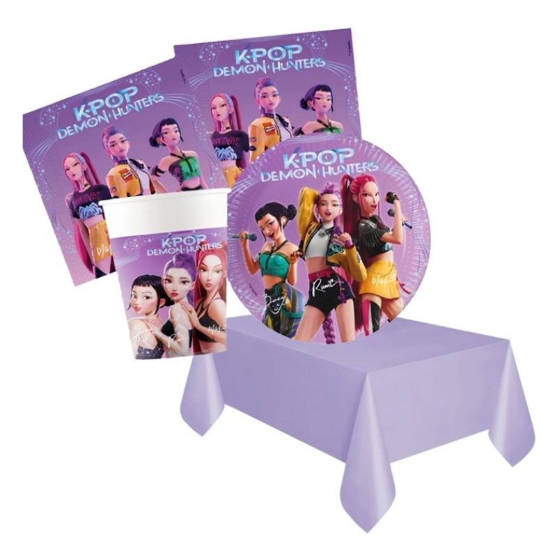 WeParty Kit addobbi festa K-pop Demon Hunter X8X16X24X32X40X96 Pers...
