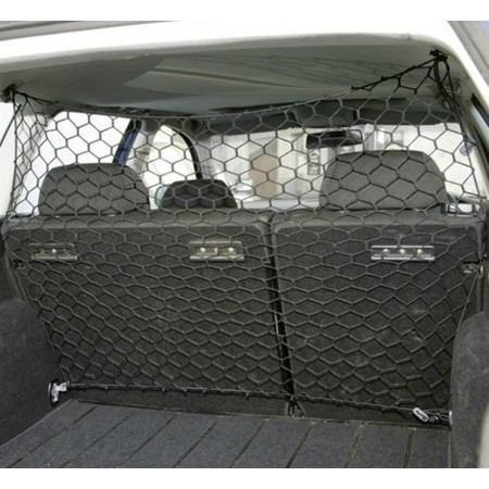 Rete divisore porta bagagli cane animali trasporto auto elastica 85 x 75 cm